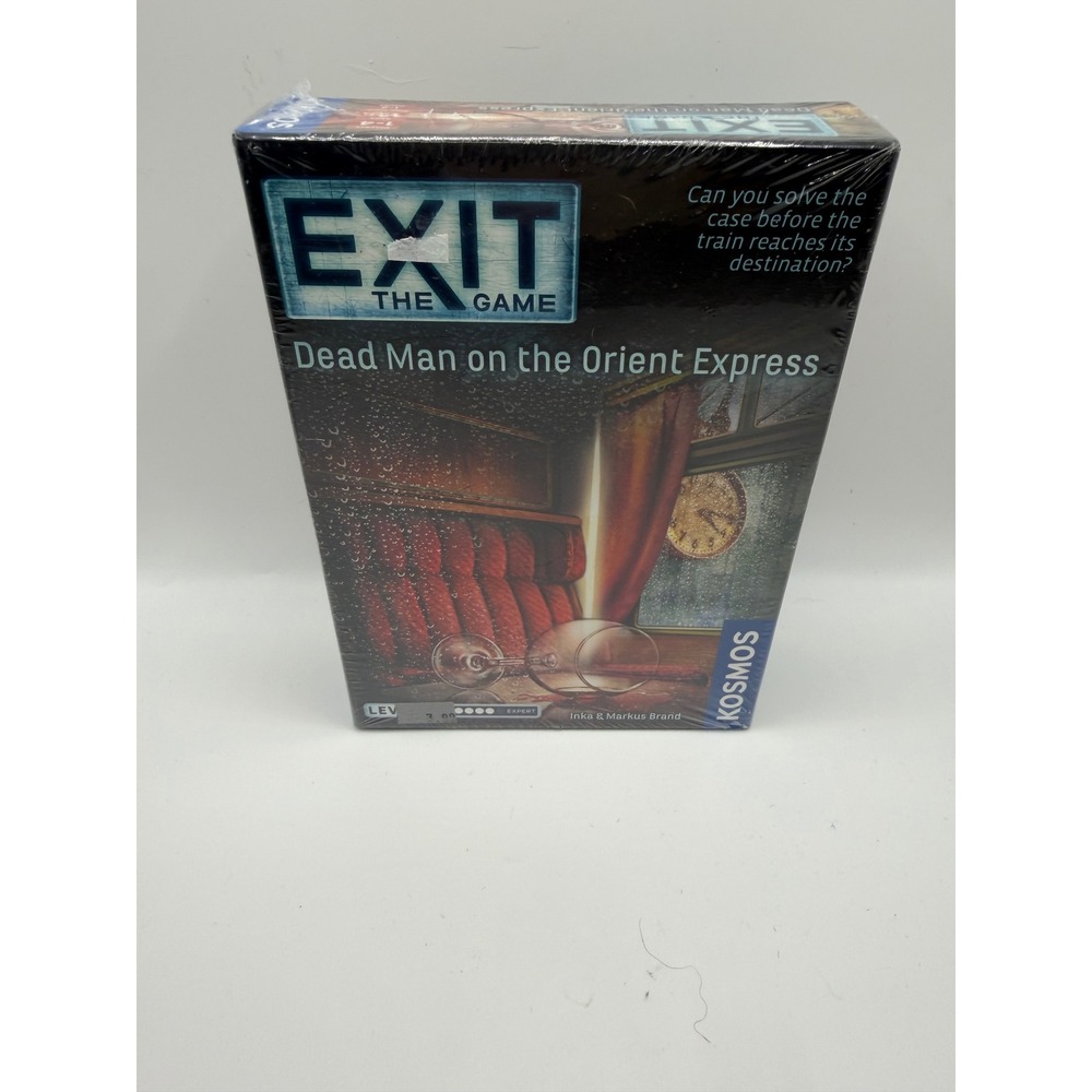 EXIT‎ The Game Dead Man on the Orient Express KOSMOS Escape Room Strategy NEW